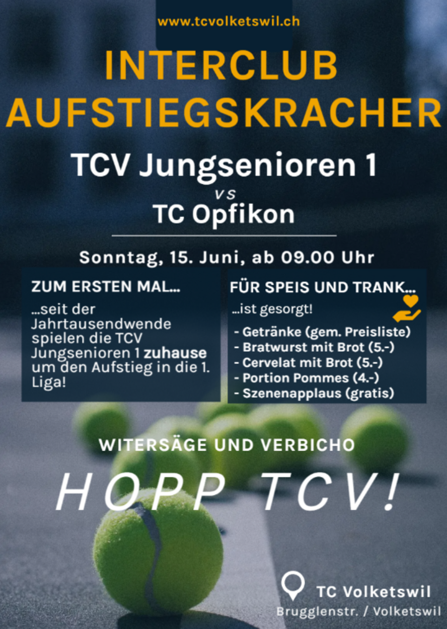 Grosses Interclub Wochenende am 14. und 15. Juni